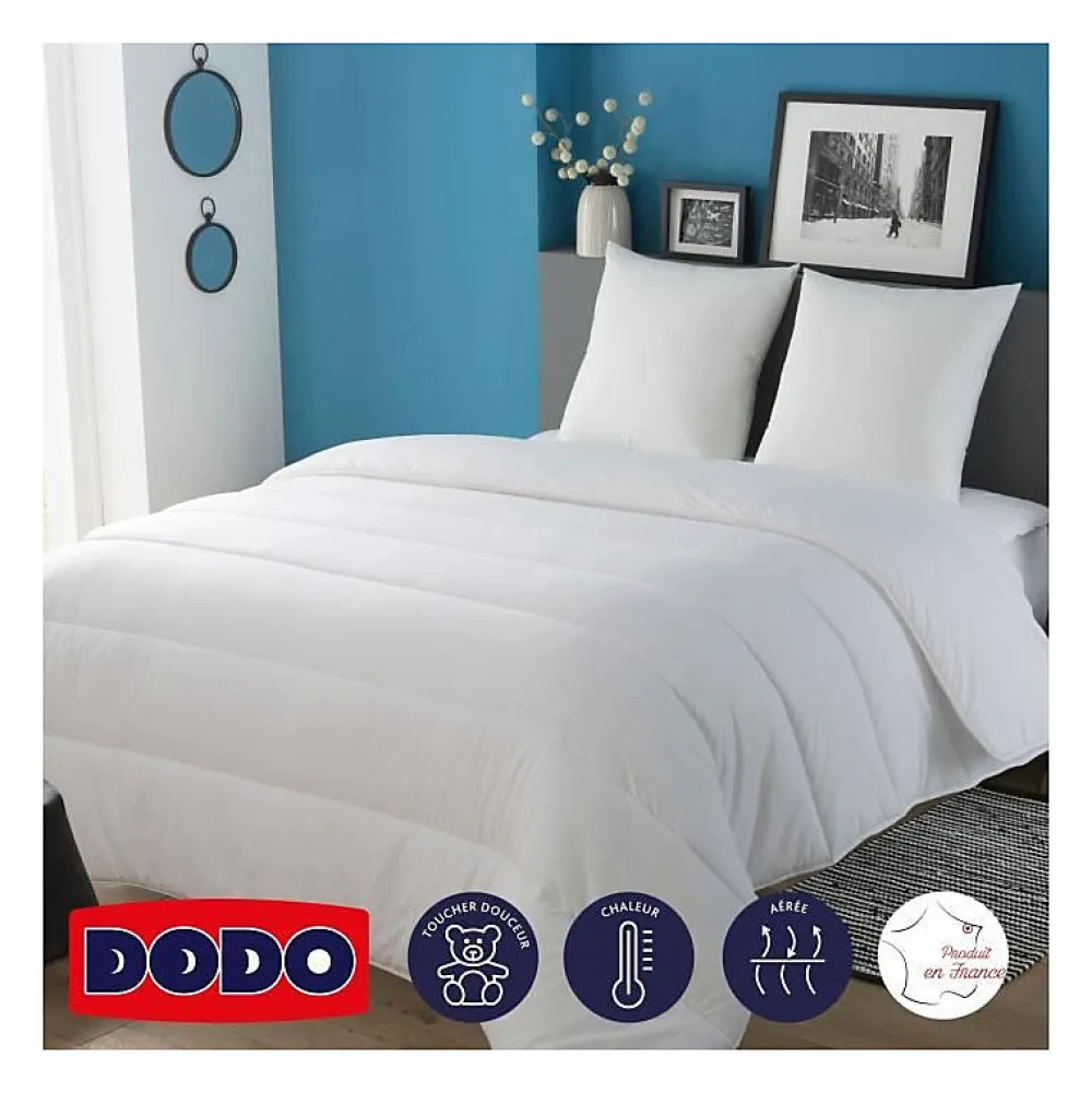 Dodo Couette VANCOUVER - 140x200 cm - Ultra tempérée - Fabriqué en France* Couette