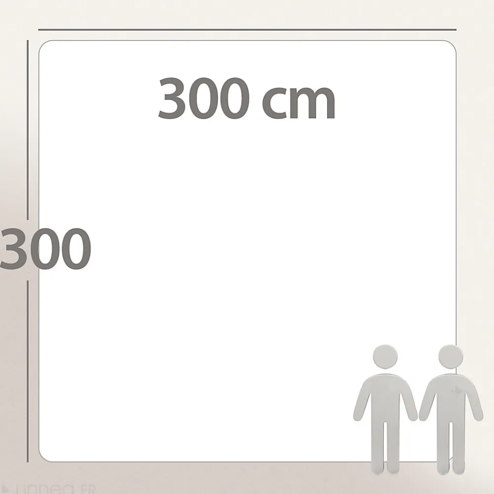 Couette 300x300 cm 4 saisons FINLANDE garnissage naturel duvet de canard 480g/m2>Linnea Discount