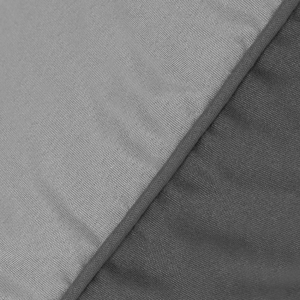 Couette 220x240 CM ABBY bicolore gris clair et gris 300 gr + 2 oreillers>IDMarket Best