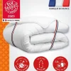 Couette 220x240 cm CHAMPS DE LIN - Chaude - 450G/m² - Couette 2 personnes -Douce et Chaude -Anti-acariens Antibactériens>Dodo Online