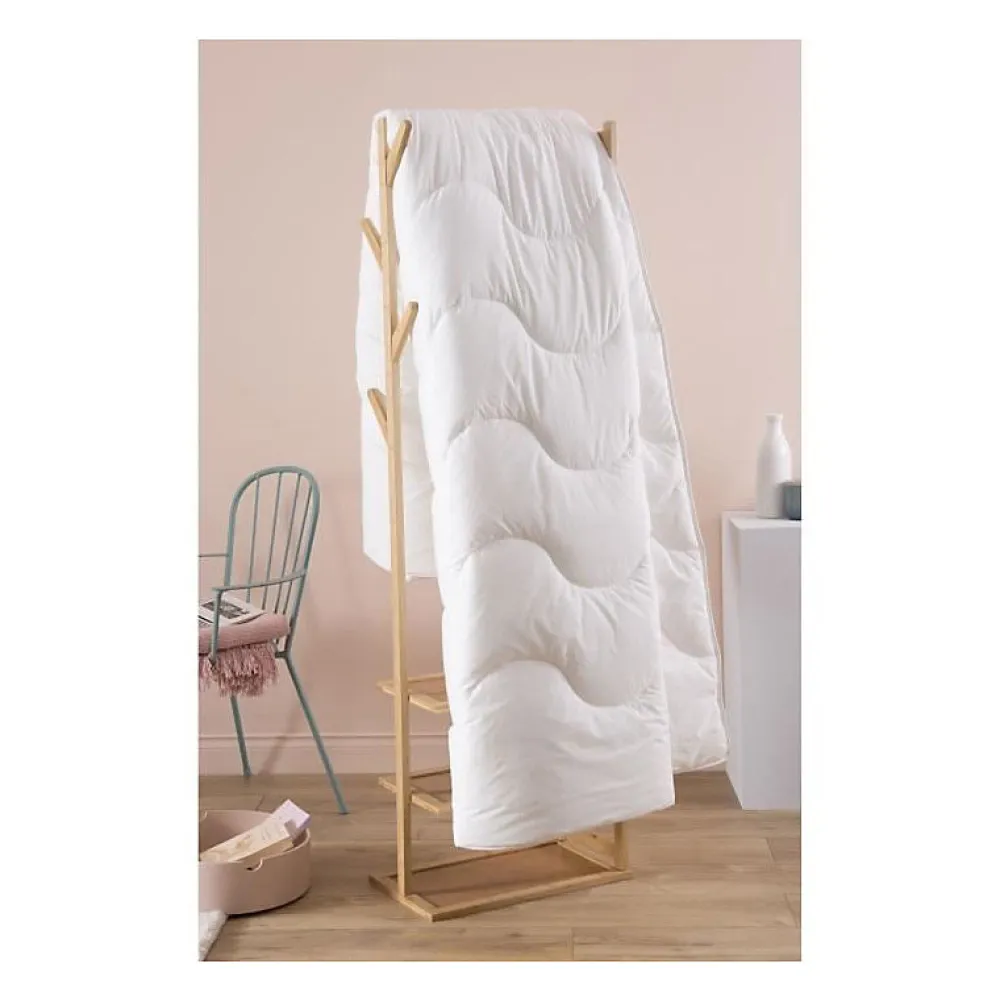 Couette 220x240 cm CHAMPS DE LIN - Chaude - 450G/m² - Couette 2 personnes -Douce et Chaude -Anti-acariens Antibactériens>Dodo Online