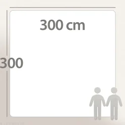 Linnea Couette 300x300 cm été CAP NORD garnissage naturel duvet d'oie 250g/m2* Couette