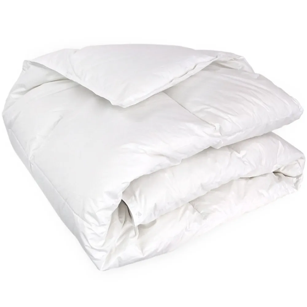 Couette 240x220 cm été FINLANDE garnissage naturel duvet de canard 180g/m2>Linnea Outlet
