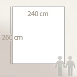 Couverture 100% polyester 240x260 cm microvelours DOLCE beige ivoire><noscript><img width=