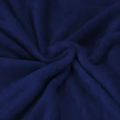 Couverture - - 200x220 cm - Bleu royal - 100% polyester - Douce et chaude><noscript><img width=