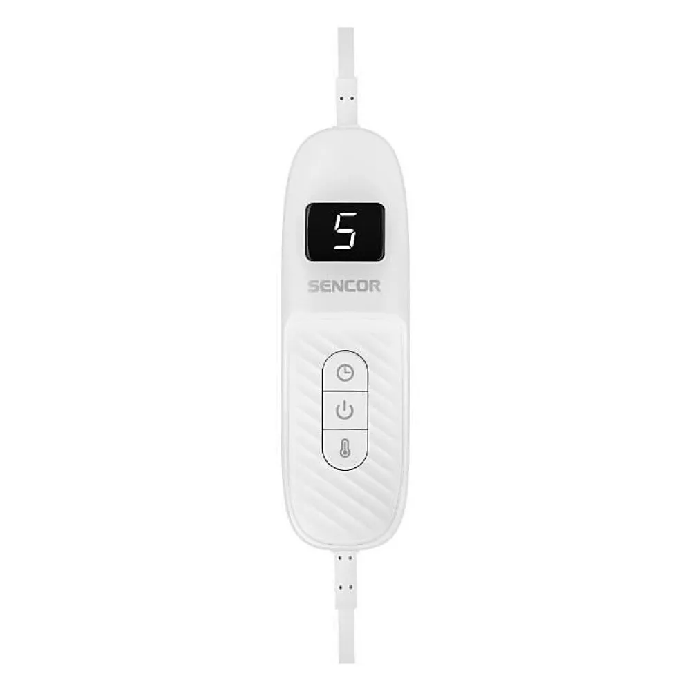 Sencor Couverture chauffante - - SUB 2000G - 160 W - 9 températures - Gris* Couverture