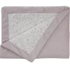 Couverture double face esprit enchanté (75x100 cm - Lilas)>