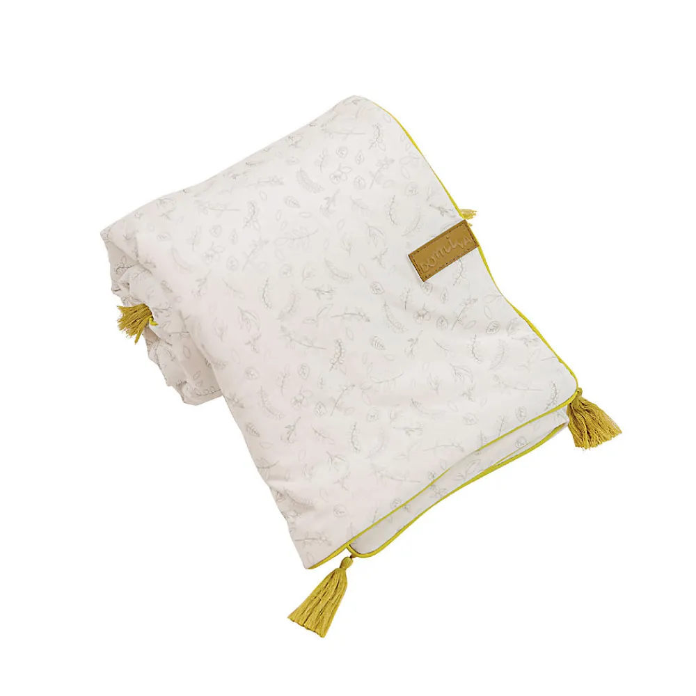 Couverture double face Leafy Bunny (75x100 cm - Ecru)> Best
