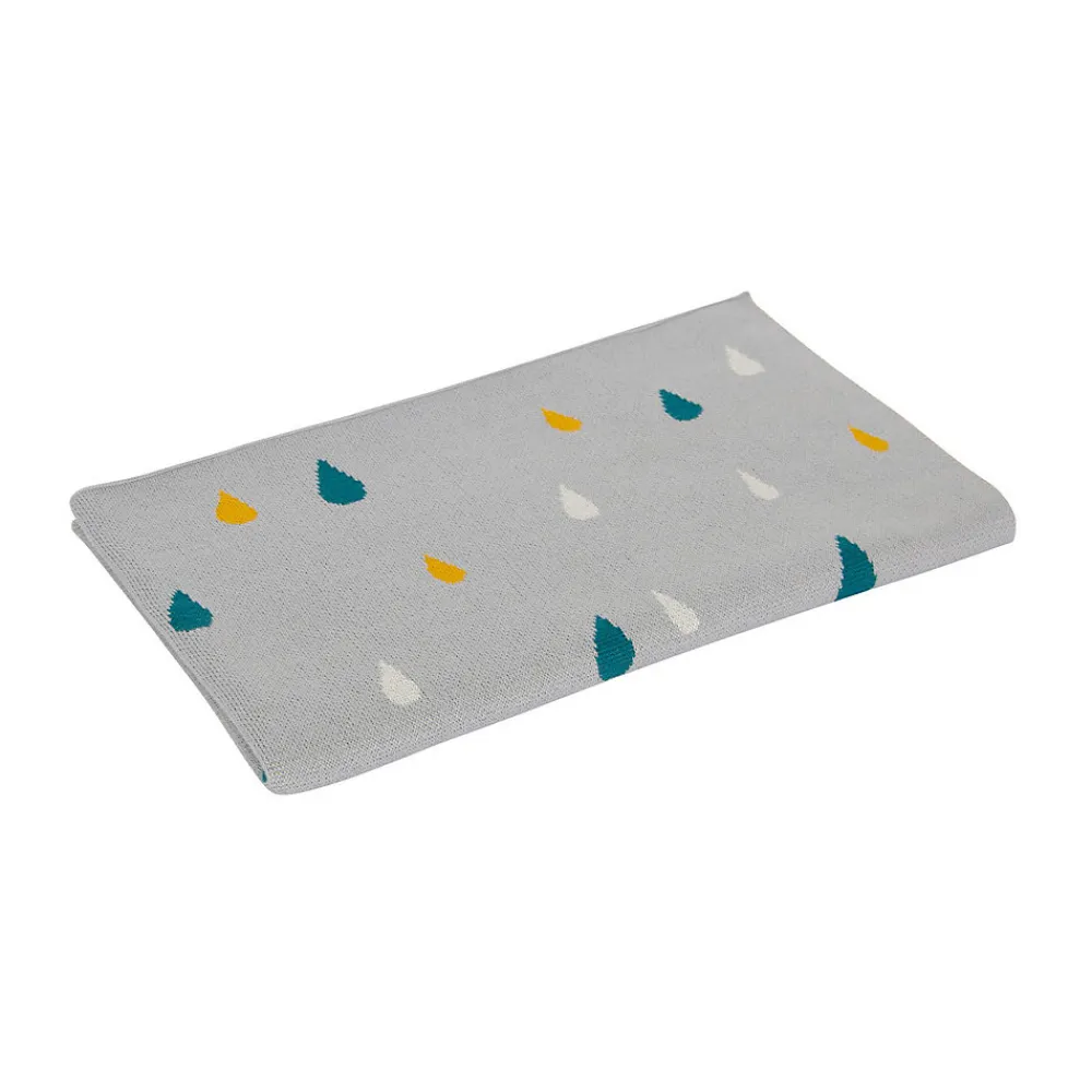 Couverture enfant gouttes 100 x 80 cm>Kindsgut Hot