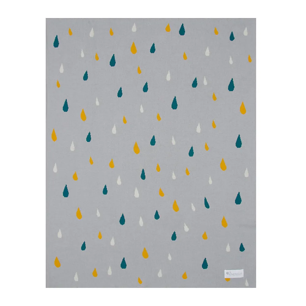 Couverture enfant gouttes 100 x 80 cm>Kindsgut Hot