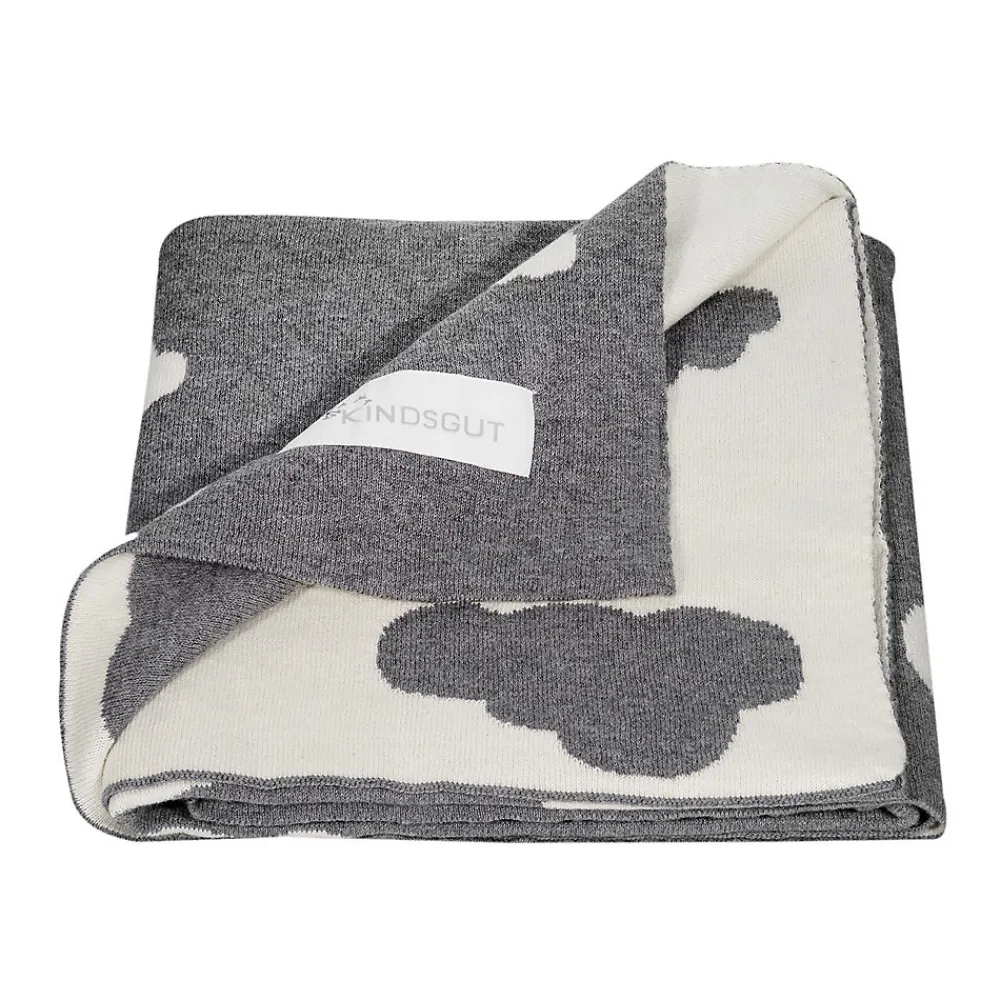 Kindsgut Couverture enfant nuages 100 x 80 cm* Couverture
