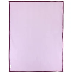 Linnea Couverture polaire luxe 180x220 cm 100% polyester 430g/m2 NARVIK Violet Prune* Couverture