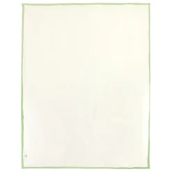 Linnea Couverture polaire luxe 180x220 cm 100% polyester 430g/m2 NARVIK Vert Tilleul* Couverture