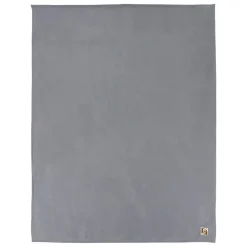 Couverture polaire luxe 180x220 cm 100% polyester 430g/m2 NARVIK Gris Acier><noscript><img width=