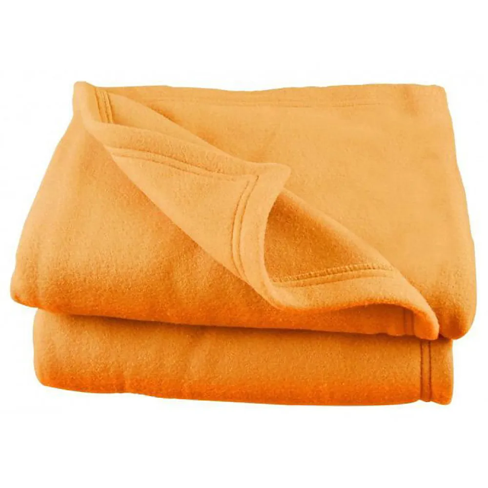 Poyet Motte Couverture polaire 220 x 240 cm miel* Couverture