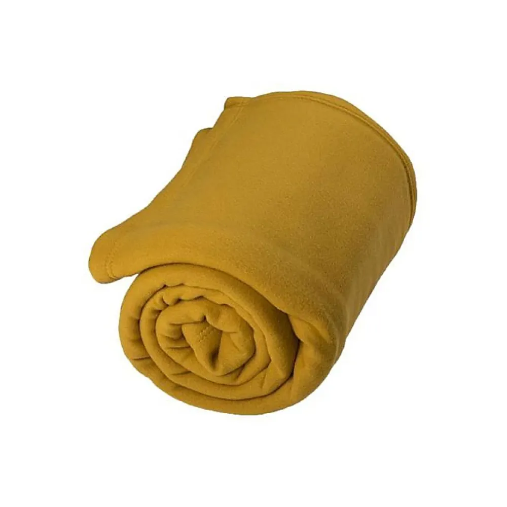 Toison d'Or Couverture polaire "Teddy Non feu - Norme NF EN ISO 12952" toutes dimensions - Teddy Miel - 240 x 300 cm* Couverture
