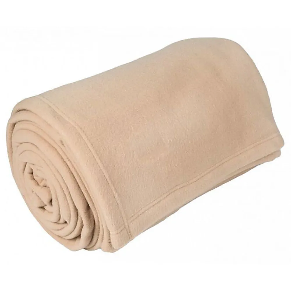 Couverture polaire "Teddy Non feu - Norme NF EN ISO 12952" toutes dimensions - Teddy Sable - 240 x 300 cm>Toison d'Or New