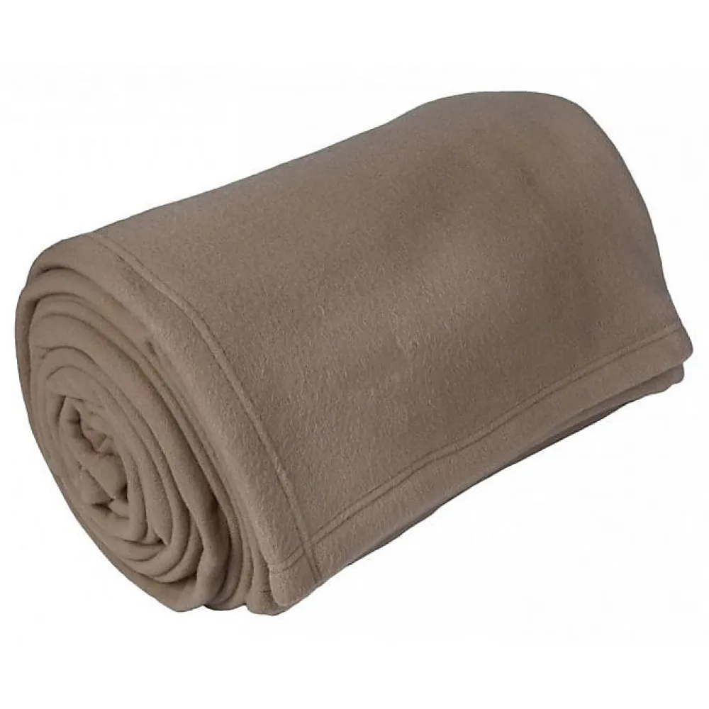Couverture polaire Toison dOr 240 x 300 cm Taupe non feu>Toison d'Or Clearance