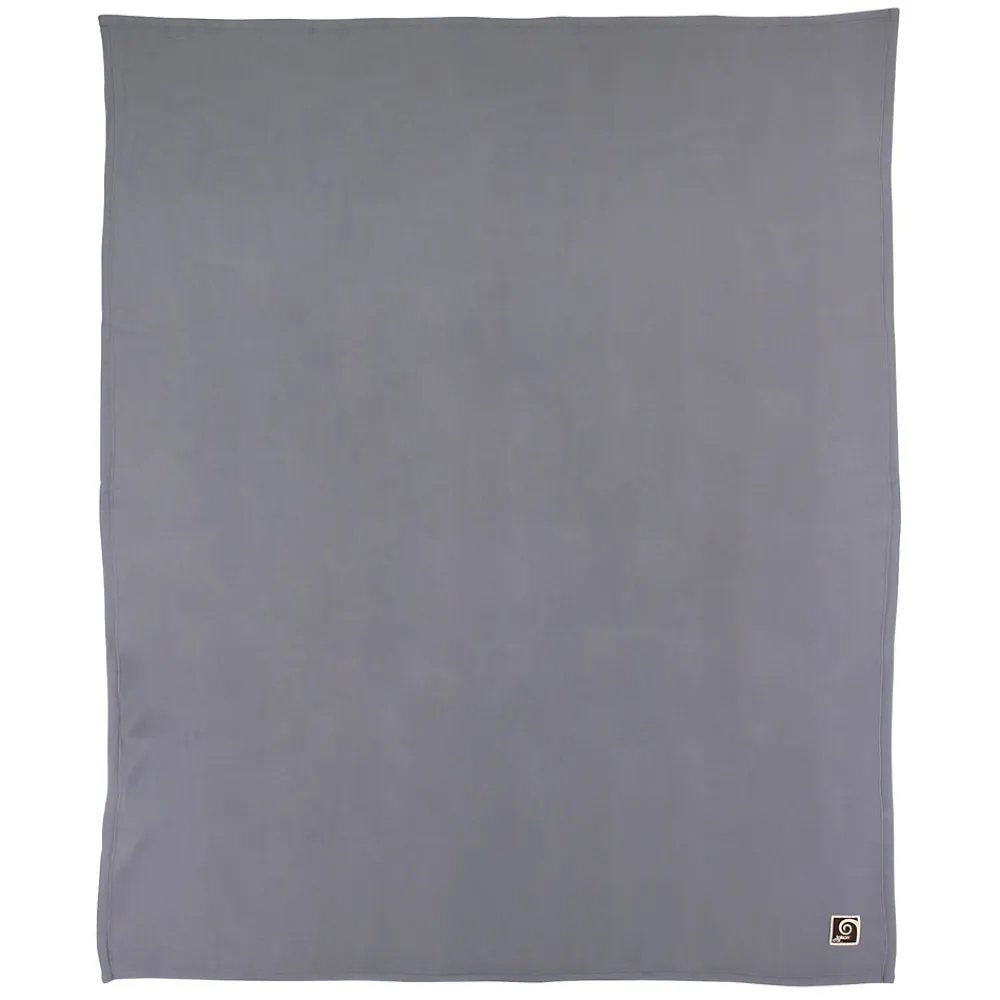 Couverture polaire 240x300 cm 100% Polyester 350g/m2 TEDDY Gris Acier>Linnea Best