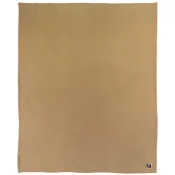 Couverture polaire 240x300 cm 100% Polyester 350g/m2 TEDDY Marron Sable><noscript><img width=