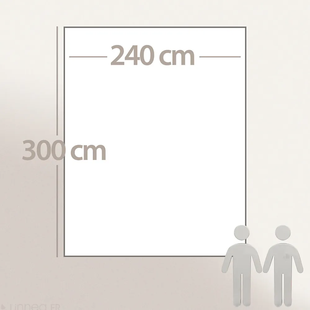Couverture polaire 240x300 cm 100% Polyester 350g/m2 TEDDY Marron Sable>Linnea Hot