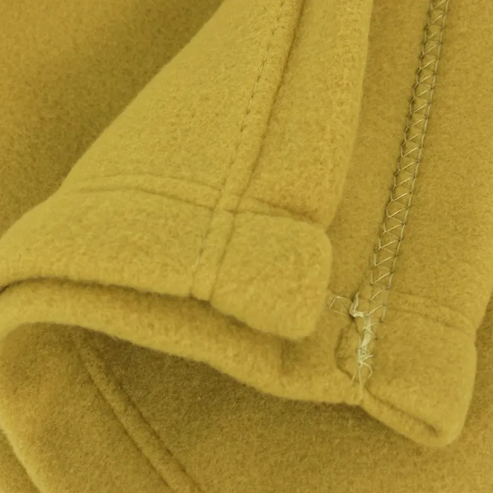 Linnea Couverture polaire 180x220 cm 100% Polyester 350g/m2 TEDDY Jaune Miel* Couverture