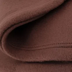 Linnea Couverture polaire 220x240 cm Isba marron Chocolat 100% Polyester 320g/m2 non-feu* Couverture