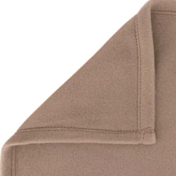 Linnea Couverture polaire 240x260 cm Isba marron Taupe 100% Polyester 320g/m2 non-feu* Couverture
