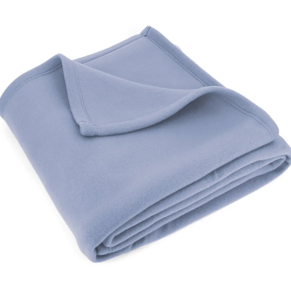 Couverture polaire 220x240 cm Isba Myosotis 100% Polyester 320g/m2 non-feu>Linnea Outlet