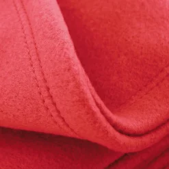 Couverture polaire 220x240 cm Isba Fraise 100% Polyester 320g/m2 non-feu><noscript><img width=
