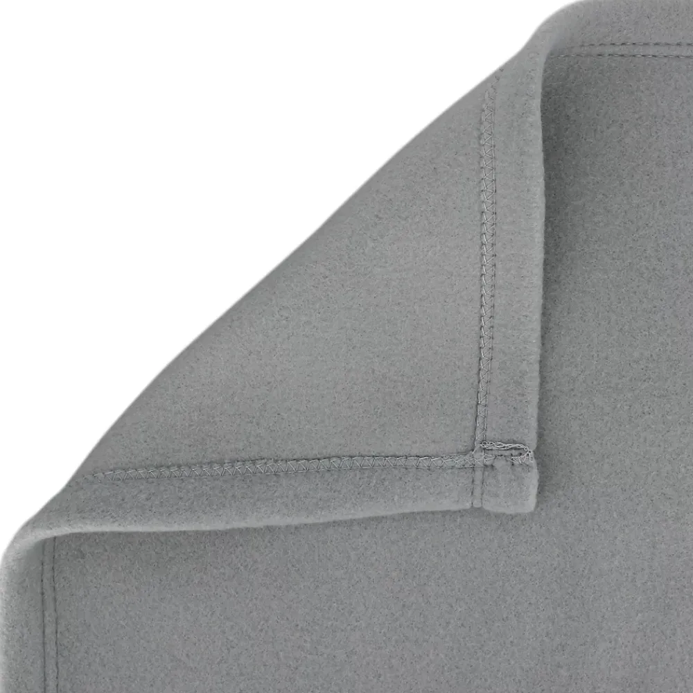 Linnea Couverture polaire 240x260 cm Isba gris Acier 100% Polyester 320g/m2 non-feu* Couverture