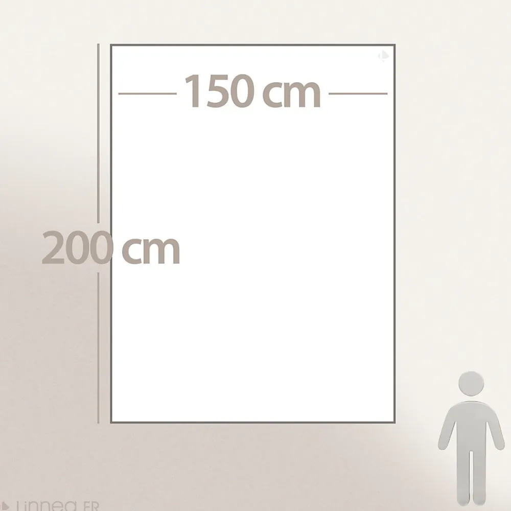 Couverture pondérée en polyester 7kg 150x200 cm LAVISH grise>Linnea Discount