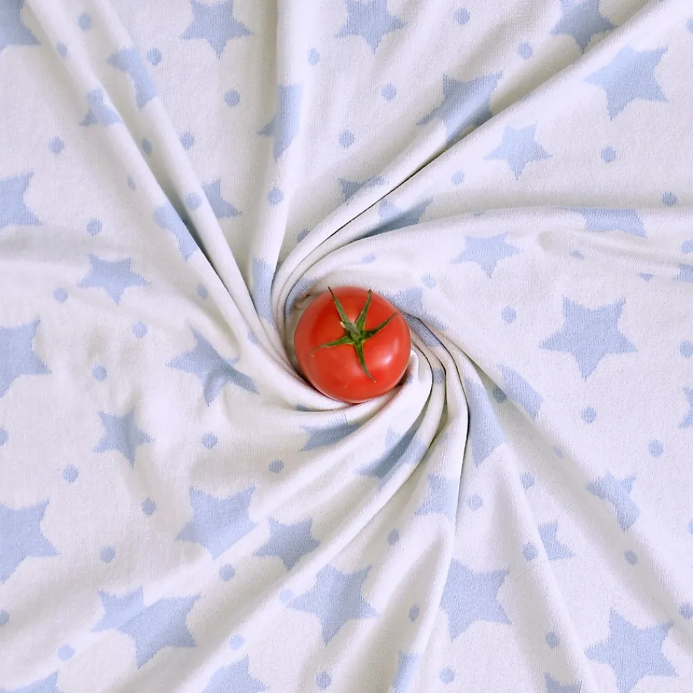 Couverture réversible en coton bio Gots ÉTOILES>Sevira Kids Clearance