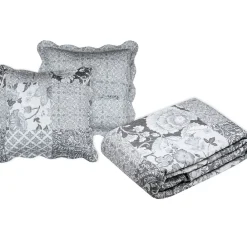 Couvre lit boutis réversible 240x220 avec 2 taies OTAVIA><noscript><img width=