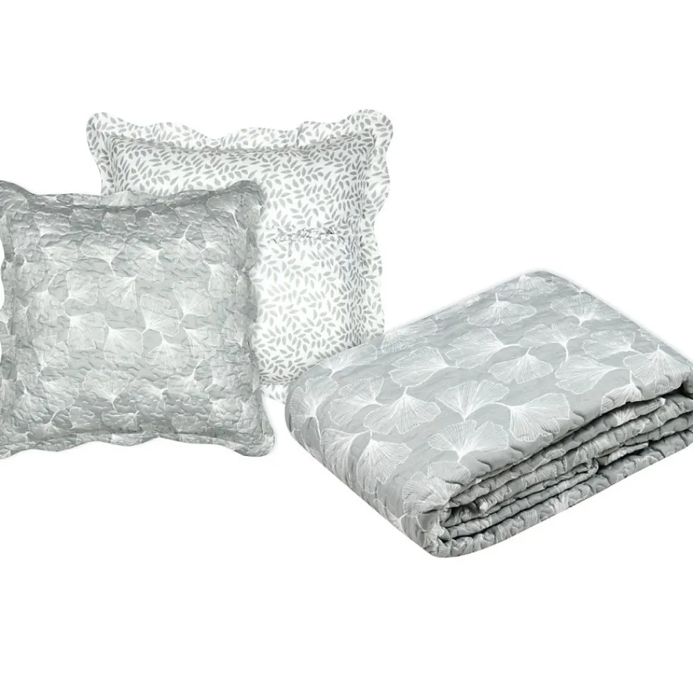 Lovely Casa Couvre lit boutis réversible 260x240 avec 2 taies d'oreiller* Boutis, Couvre-Lit, Édredon