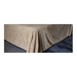 Couvre lit "Hermine" toutes dimensions - Naturel - 220 x 230 cm pour lit 2 places>Vent Du Sud Outlet