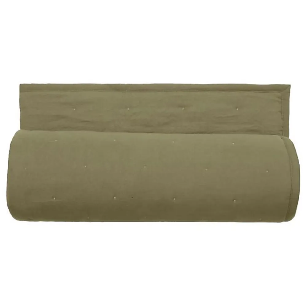 Vent Du Sud Couvre lit matelassé microfibre lavée "Céleste" toutes dimensions - Céleste Mousse - 240 x 260 cm pour lit "King Size"* Boutis, Couvre-Lit, Édredon
