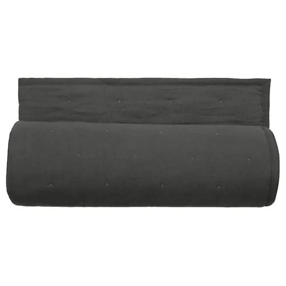 Vent Du Sud Couvre lit matelassé microfibre lavée "Céleste" toutes dimensions - Céleste Anthracite - 180 x 240 cm pour lit 1 place* Boutis, Couvre-Lit, Édredon