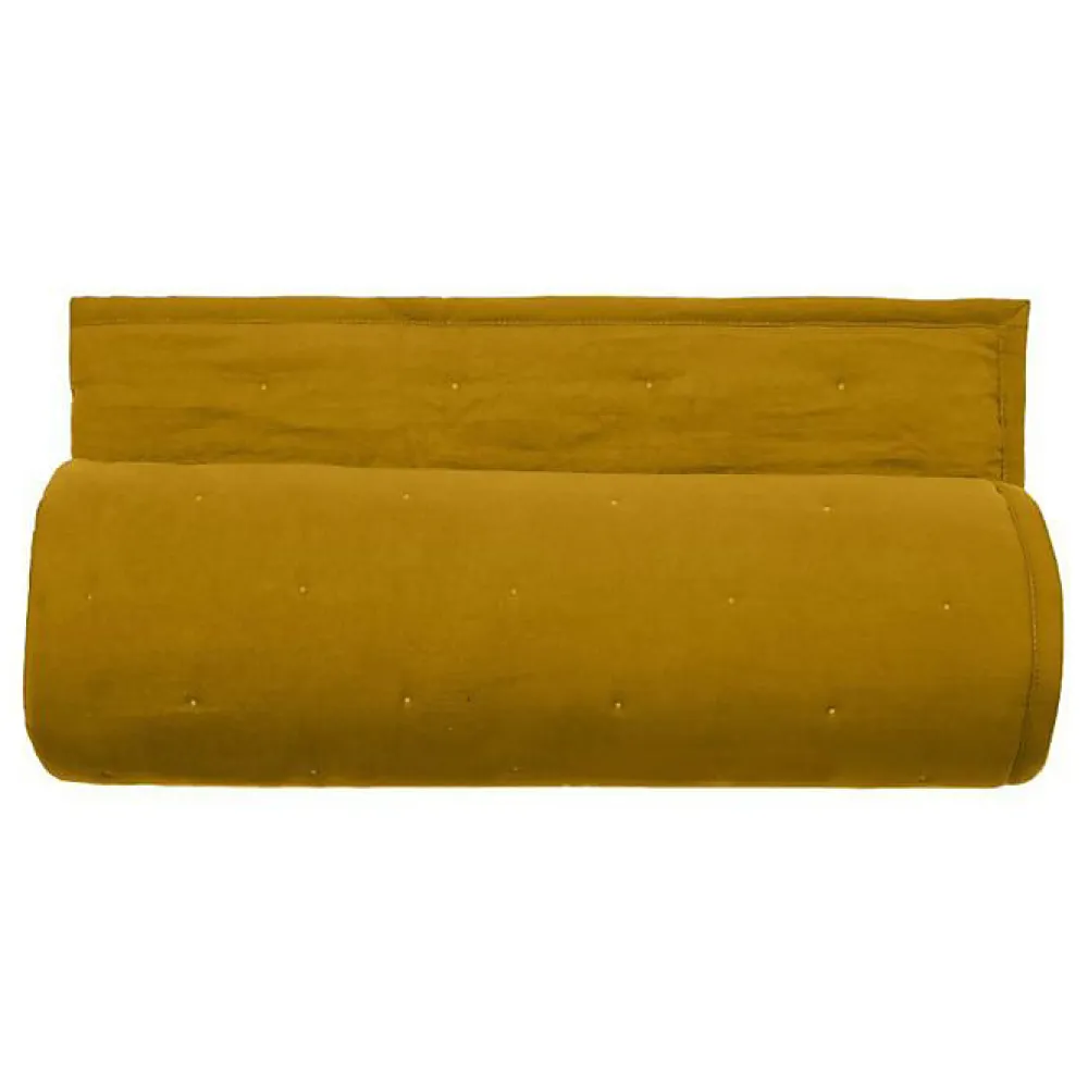 Couvre lit matelassé microfibre lavée "Céleste" toutes dimensions - Céleste Gold - 180 x 240 cm pour lit 1 place>Vent Du Sud Hot