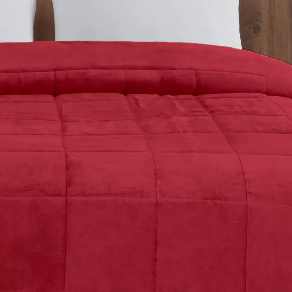 Sensei Maison Couvre lit matelassé "tout doux" épais et chaud Cardinal 260x240 cm NISEKO* Boutis, Couvre-Lit, Édredon