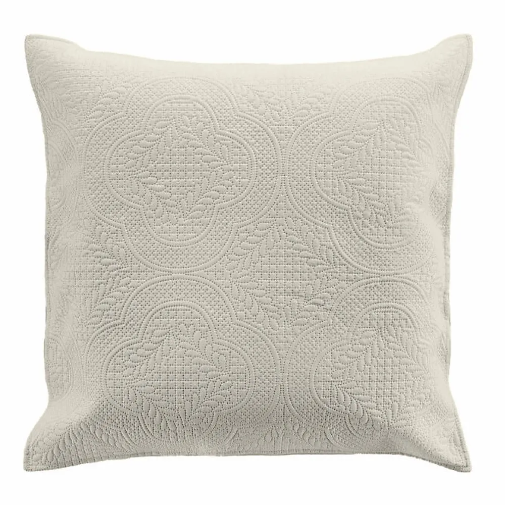 Couvre lit 2p mat.+2 hc 60x60 220 x 240 cm microfibre unie romane Naturel>Douceur D'Intérieur Best