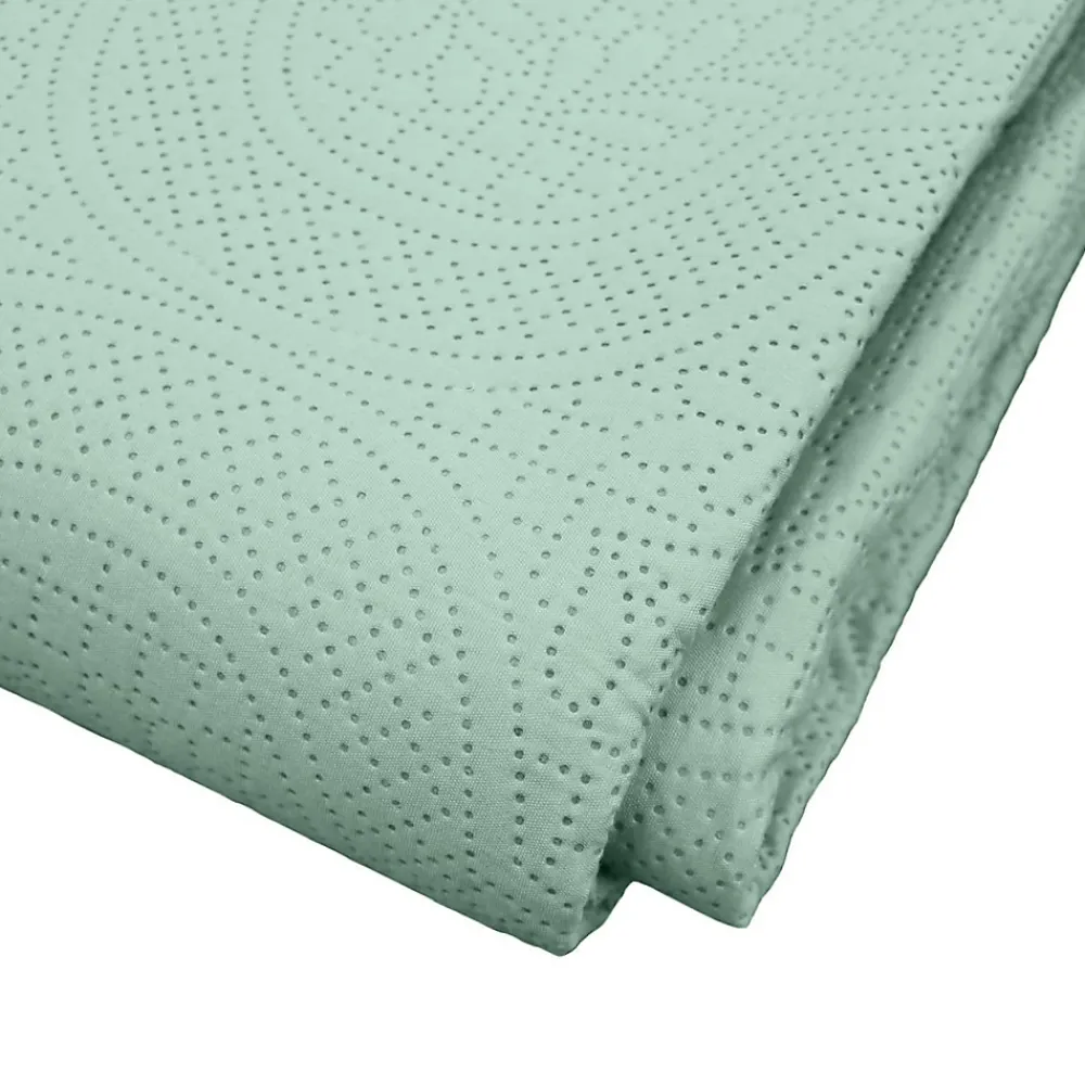 Douceur D'Intérieur Couvre lit 2p mat.+2 hc 60x60 220 x 240 cm microfibre unie romane Sauge* Boutis, Couvre-Lit, Édredon