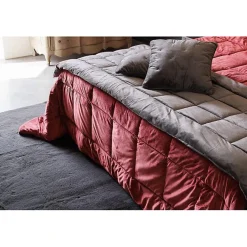 Vent Du Sud Couvre lit velours matelassé "Moki" toutes dimensions - Moki Camel - 180 x 240 cm pour lit 1 place* Boutis, Couvre-Lit, Édredon