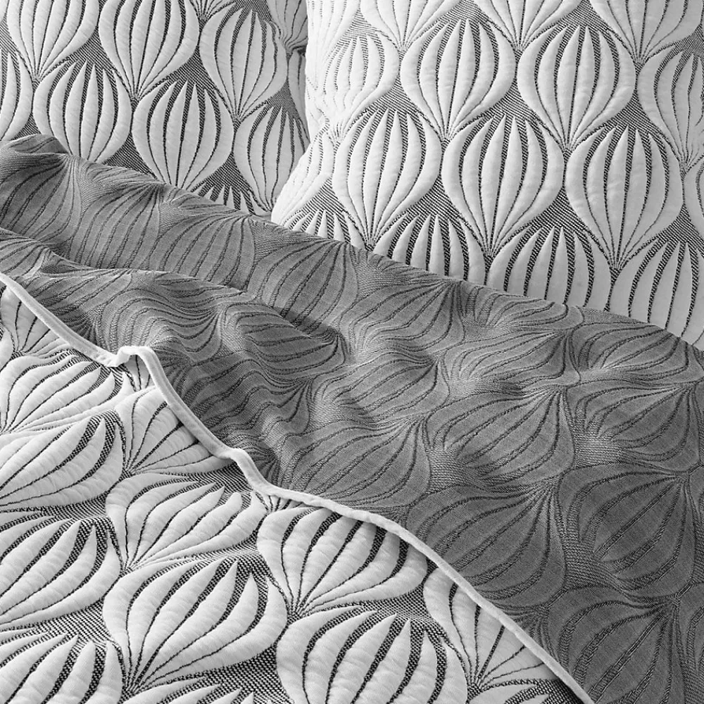 Douceur D'Intérieur Couvre-lit 2 personnes matelassé 220x240 + taies jersey microfibre Faustine* Boutis, Couvre-Lit, Édredon