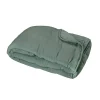 Couvre-Lit en microfibre matelassée (240x220 cm - Vert tilleul)* Boutis, Couvre-Lit, Édredon