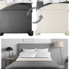Tutumi COUVRE-LIT DIAMANTE 200X220 GREY* Boutis, Couvre-Lit, Édredon