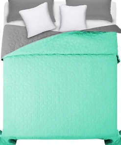 Tutumi COUVRE-LIT DIAMANTE 200X220 MINT* Boutis, Couvre-Lit, Édredon