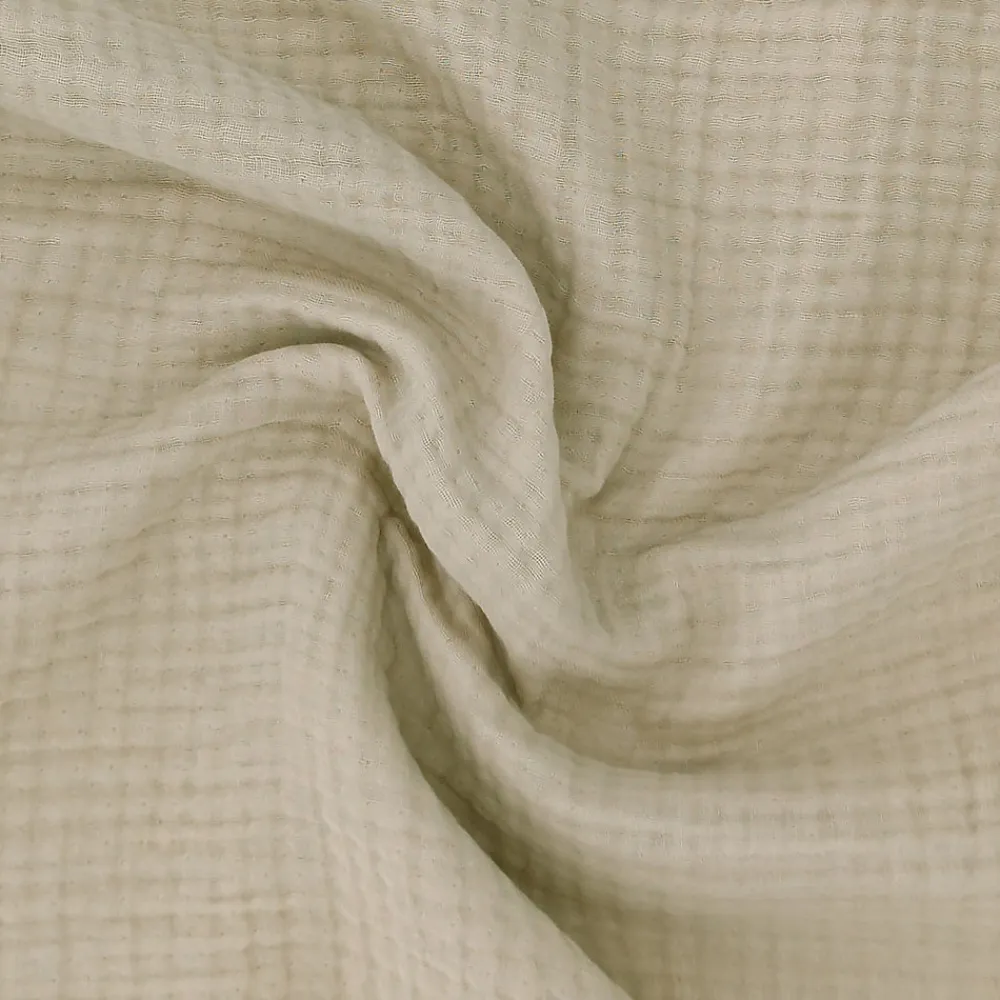 Couvre-lit 260x240 cm coton collection PAROS beige chanvre>Linnea New