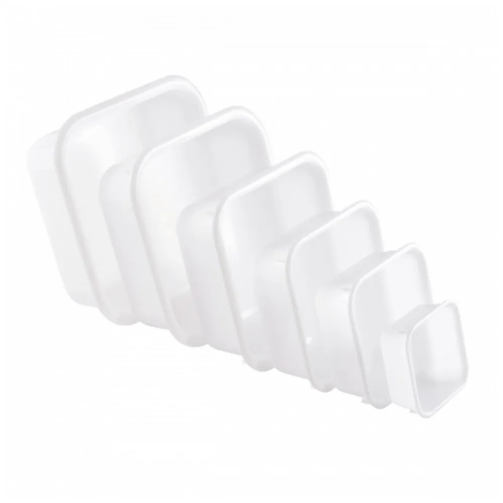 Cuvette alimentaire carrée emboitable 7 L - blanc>Gilac Clearance