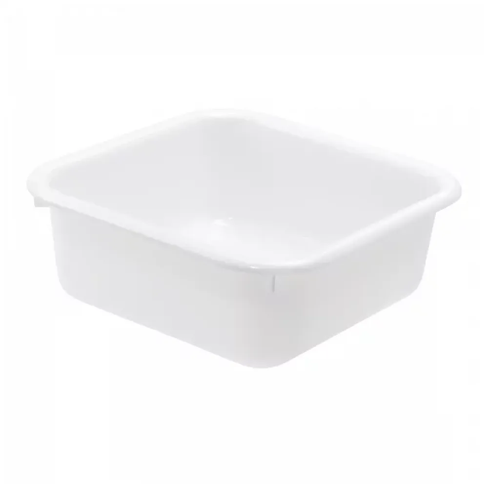 Gilac Cuvette alimentaire carrée emboitable 12 L - blanc* Seau, Bassine, Récipient De Ménage